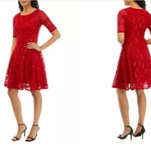 Chris McLaughlin Red Dress